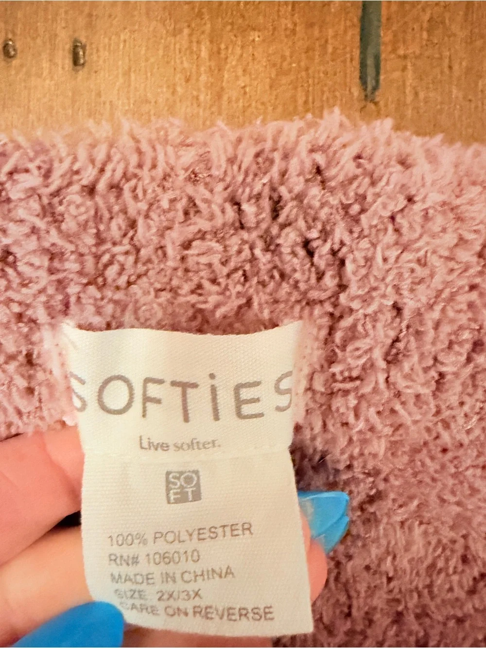Softies Marshmallow Plush Lounge Pajama Pants- Driftwood XXL